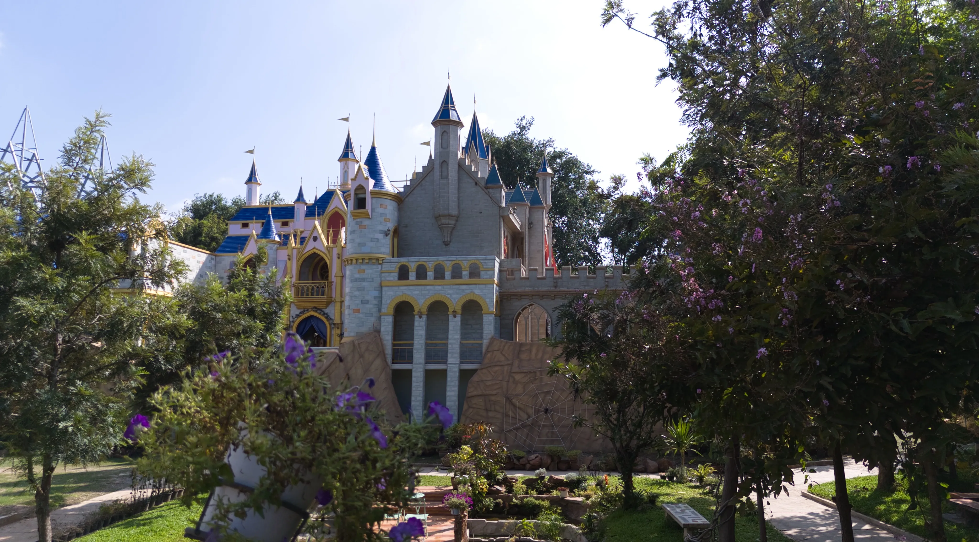 Aerial view of the resort